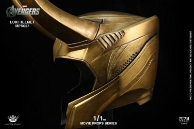 King Arts - Movie Props Series - The Avengers - 1/1th Scale Loki Helmet