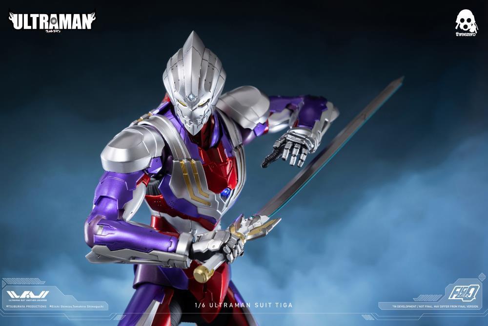 Threezero Ultraman Suit TIGA 1/6 Scale Collectible Figure