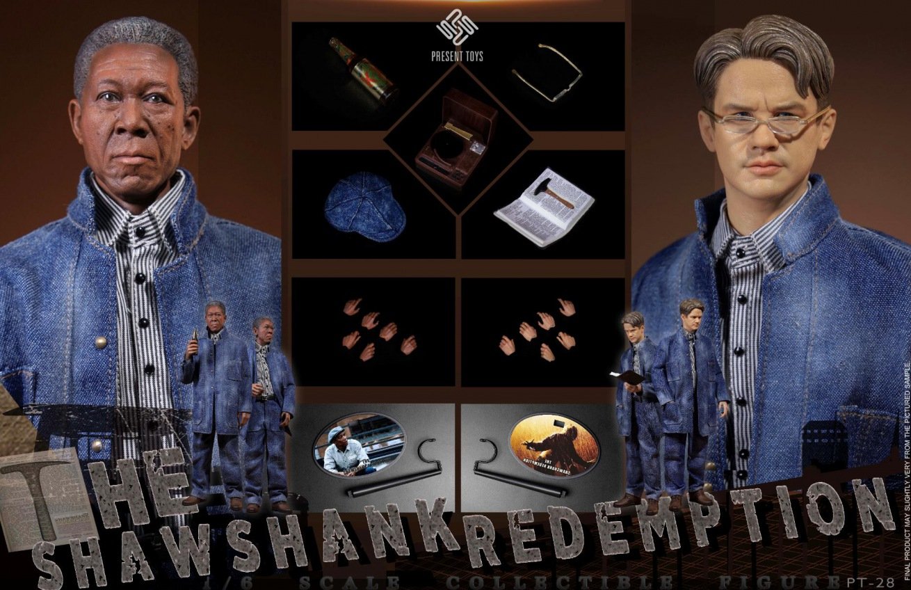 Present Toys The Shawshank Redemption 1:6 Scale Double Collectible Figure Suit