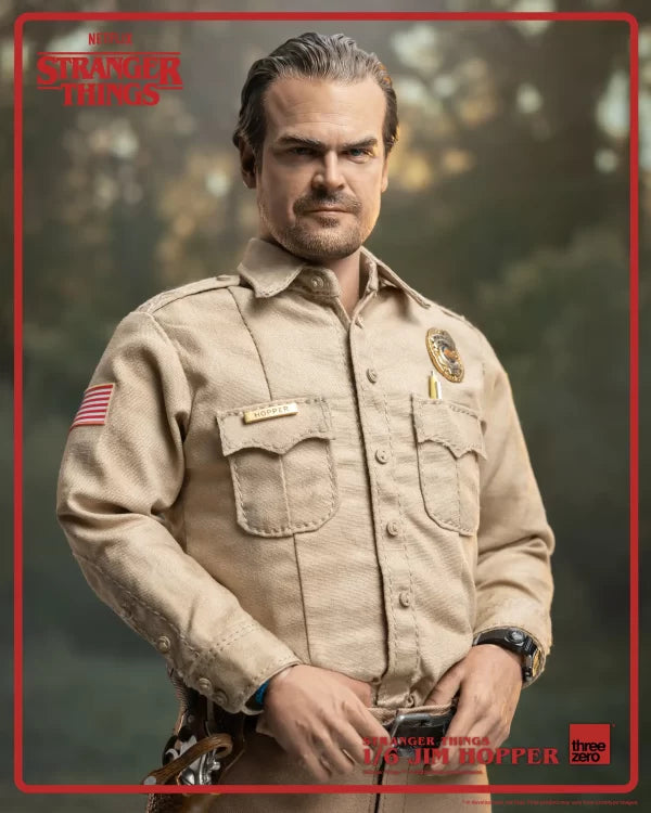 Threezero Stranger Things Jim Hopper (Season 1) 1:6 Collectible Figure