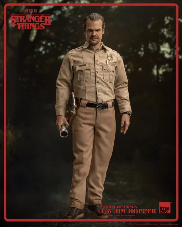 Threezero Stranger Things Jim Hopper (Season 1) 1:6 Collectible Figure