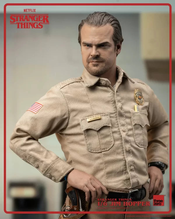 Threezero Stranger Things Jim Hopper (Season 1) 1:6 Collectible Figure