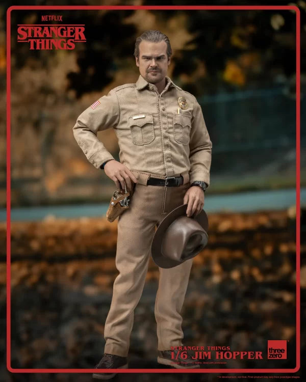 Threezero Stranger Things Jim Hopper (Season 1) 1:6 Collectible Figure