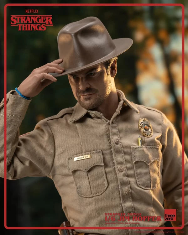 Threezero Stranger Things Jim Hopper (Season 1) 1:6 Collectible Figure