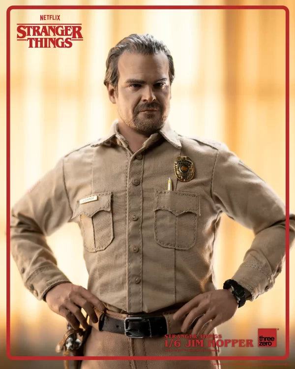 Threezero Stranger Things Jim Hopper (Season 1) 1:6 Collectible Figure