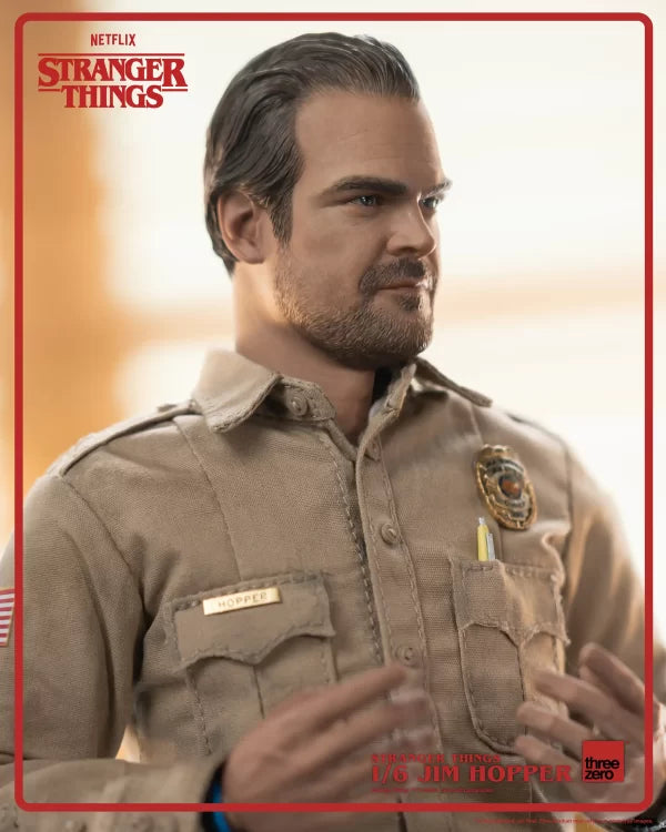 Threezero Stranger Things Jim Hopper (Season 1) 1:6 Collectible Figure