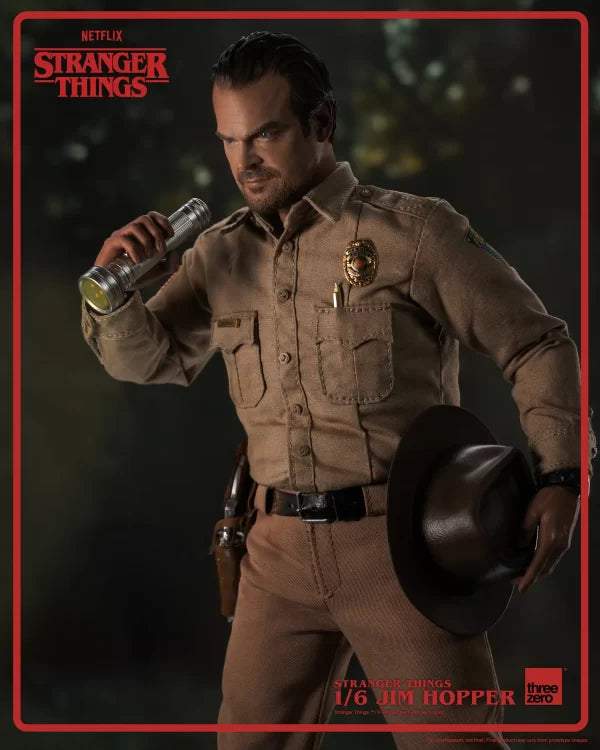 Threezero Stranger Things Jim Hopper (Season 1) 1:6 Collectible Figure