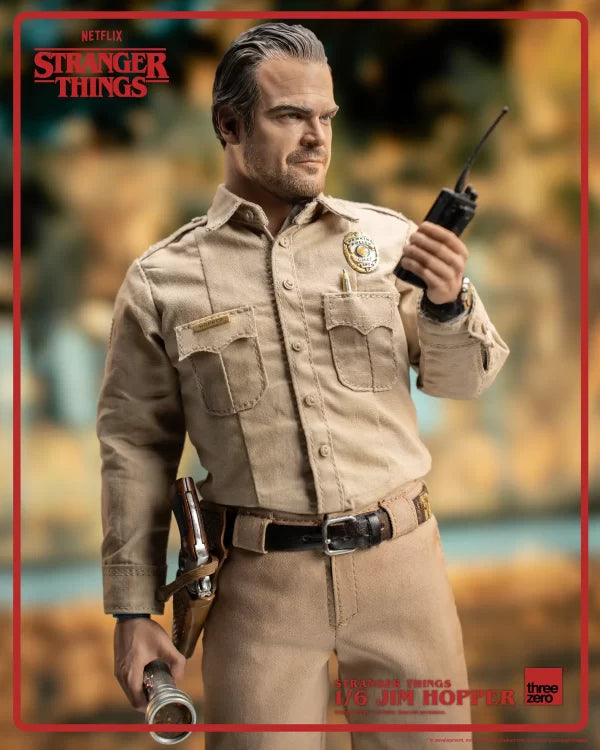 Threezero Stranger Things Jim Hopper (Season 1) 1:6 Collectible Figure