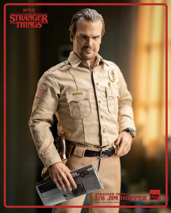 Threezero Stranger Things Jim Hopper (Season 1) 1:6 Collectible Figure