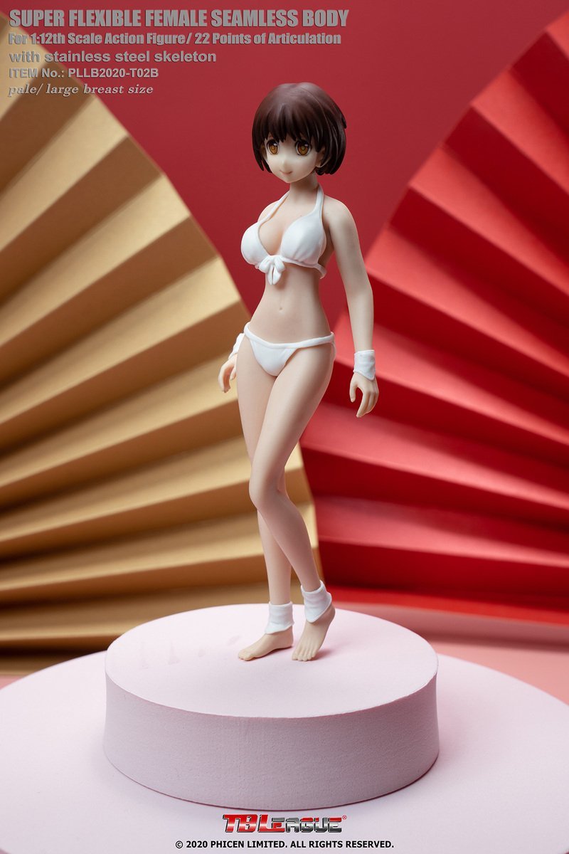 TBLeague PLLB2020-T02B 1:12 Scale Female Body With Animated Head