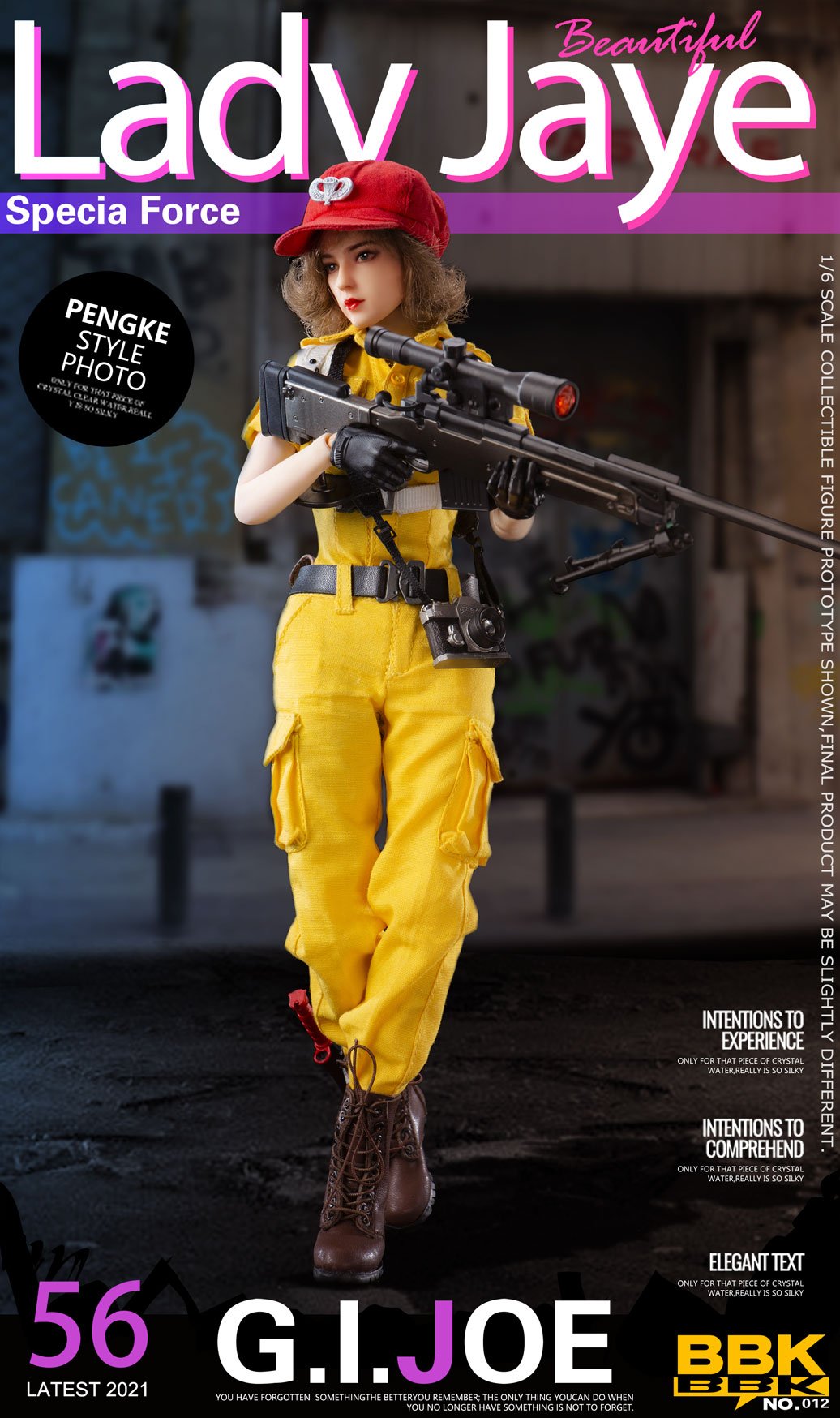 BBK BBK012 1/6 Scale Lady Jaye figure