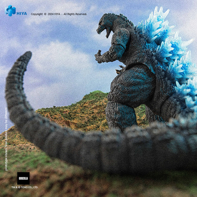 HIYA Exquisite Basic Series None Scale 7 Inch Godzilla vs. King Ghidorah Heat Ray Godzilla Hokkaido Ver. Action Figure EBG0164