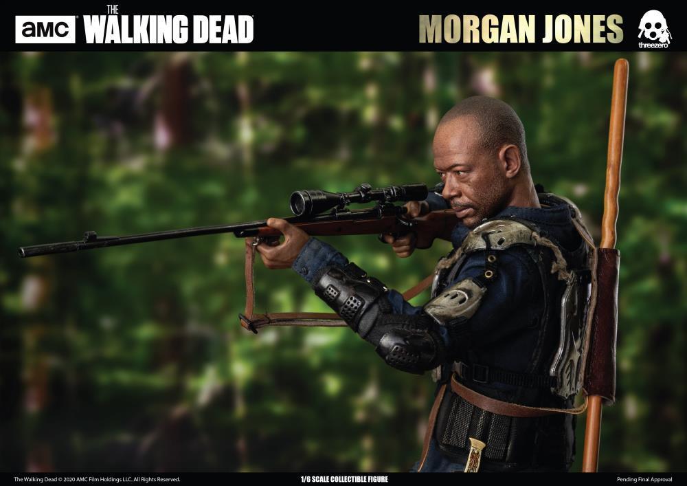 Threezero The Walking Dead Morgan Jones 1:6 Scale Figure