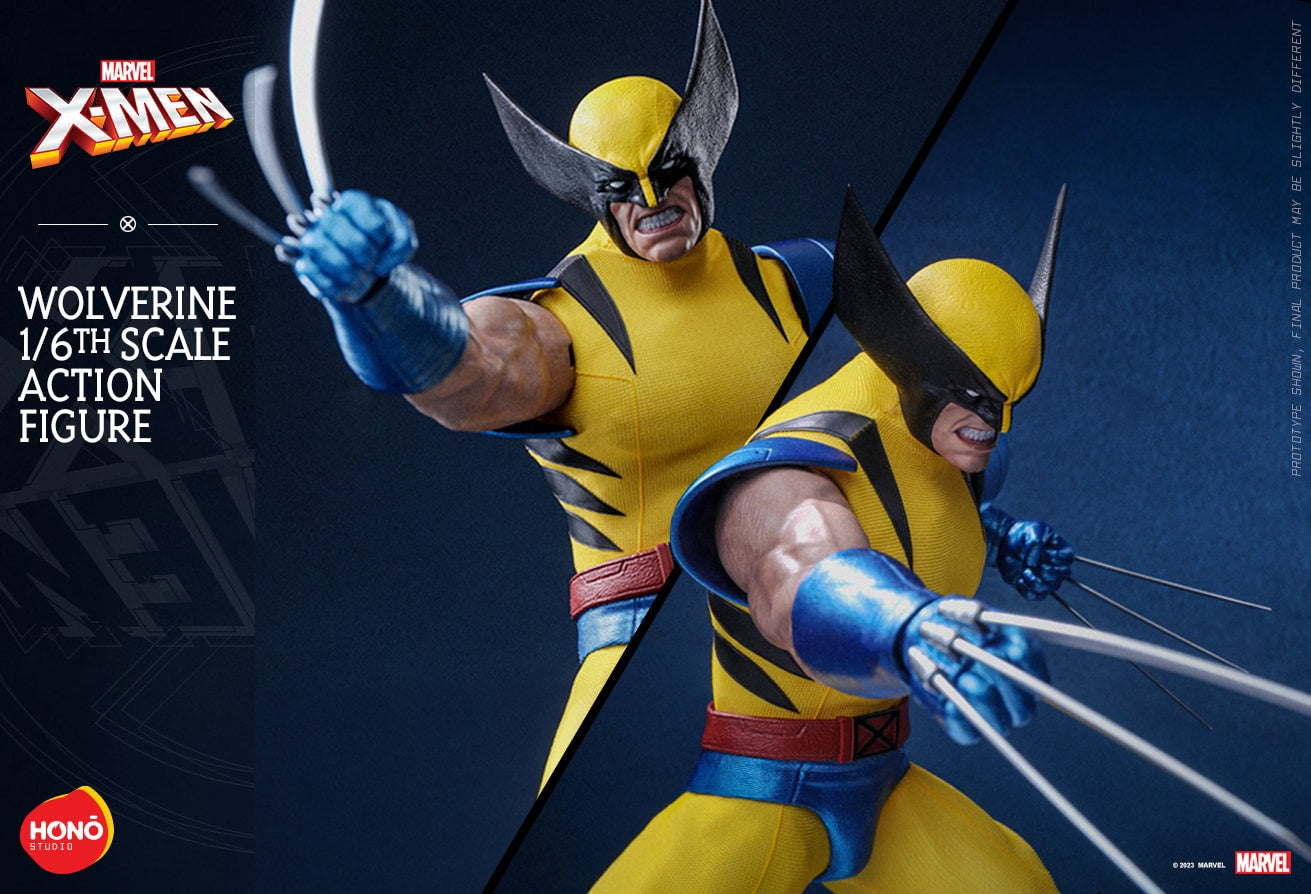 Honō Studio X Hot Toys X-men Wolverine Action Figure HS01