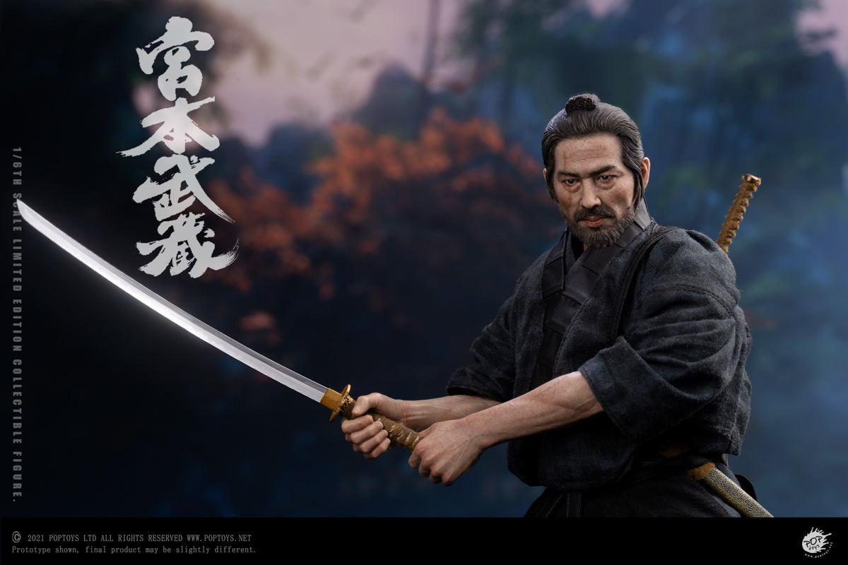 POPTOYS 1:6 Scale Miyamoto Musashi Action Figure