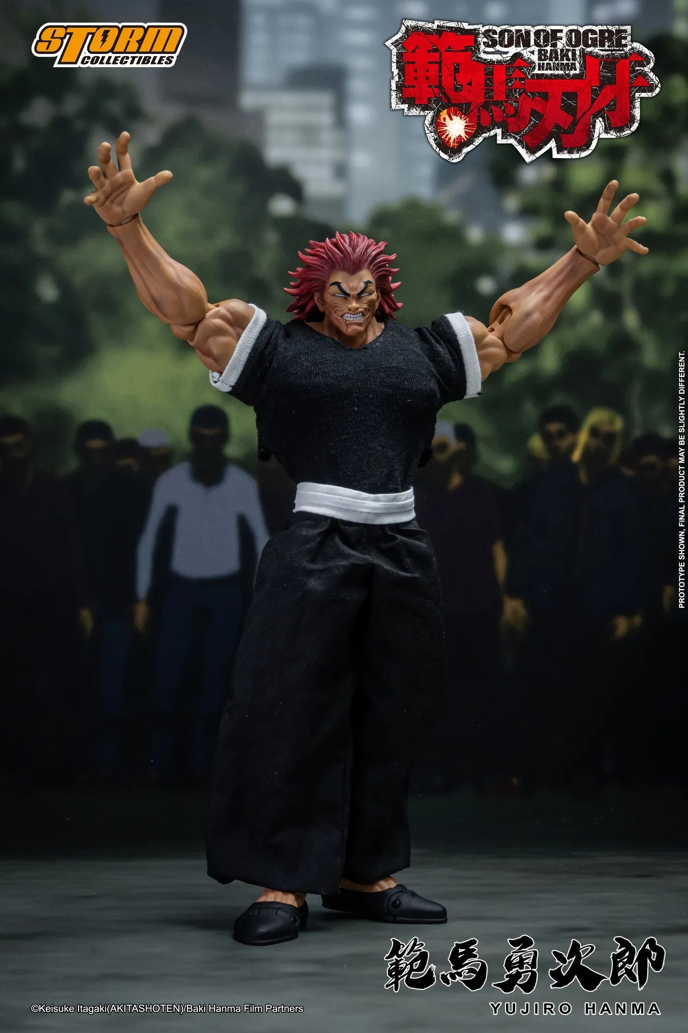 Storm Collectibles Yujiro Hanma - Battle Ver. (WF2024 Exclusive) Collectible Figure