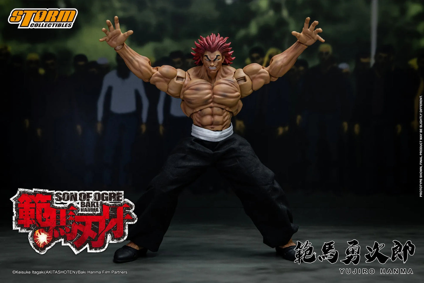 Storm Collectibles Yujiro Hanma - Battle Ver. (WF2024 Exclusive) Collectible Figure