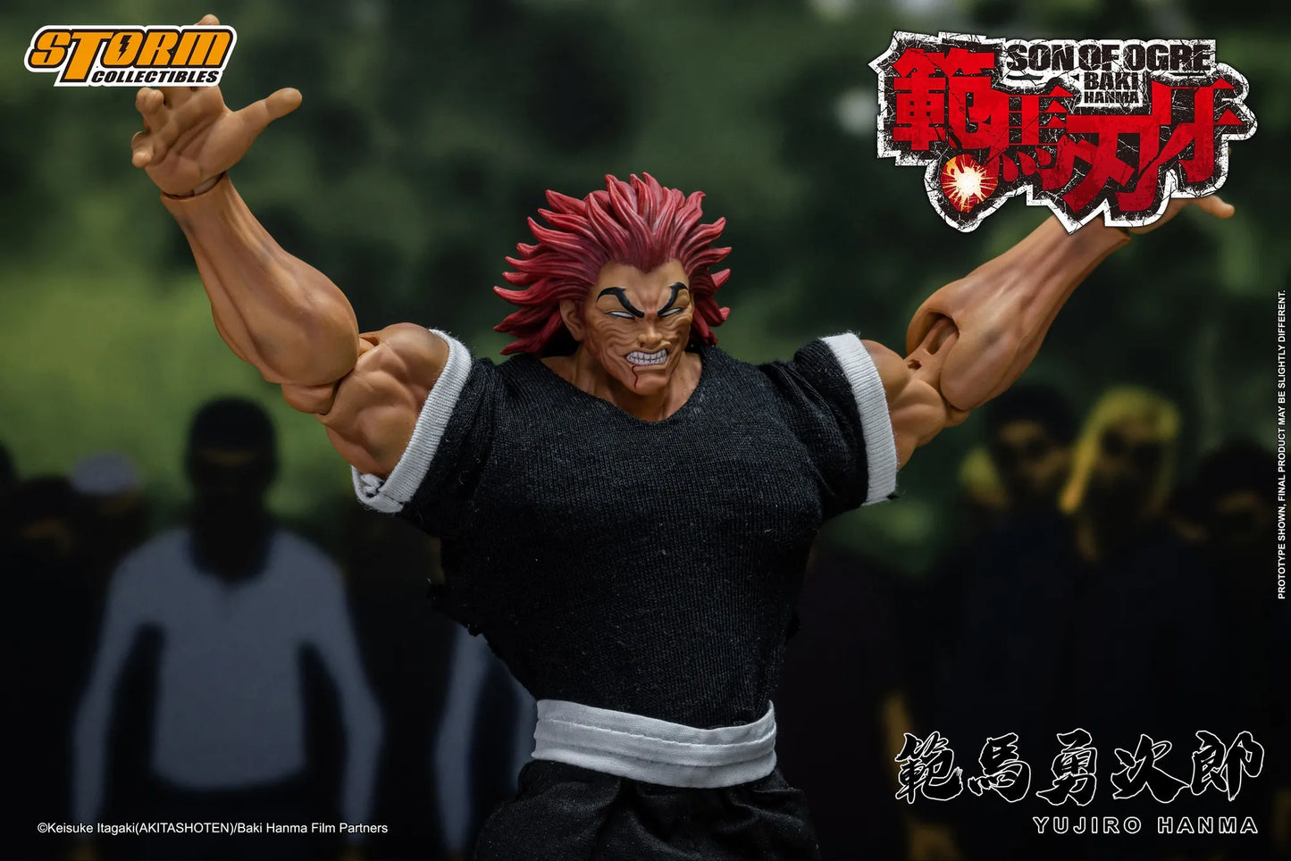 Storm Collectibles Yujiro Hanma - Battle Ver. (WF2024 Exclusive) Collectible Figure