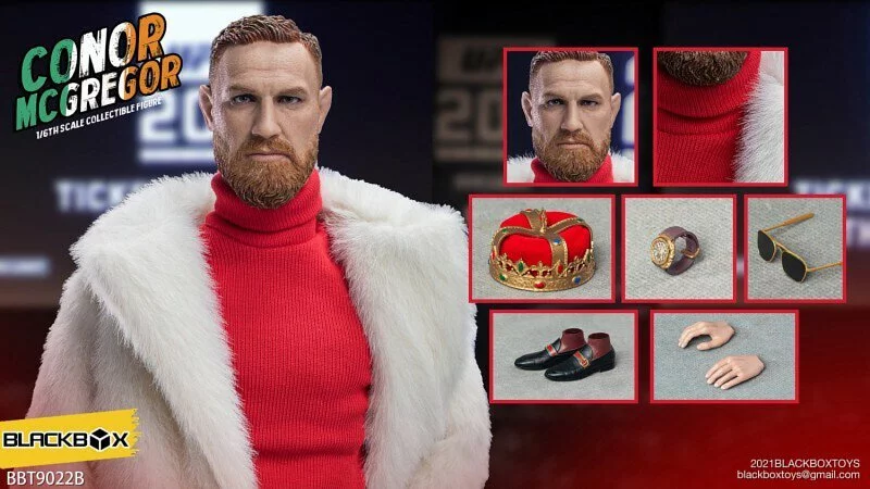 Blackbox 1:6 Scale Irish Mixed Martial Artist (Fur Coat Ver)