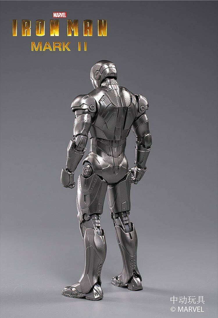 ZD Toys Iron Man Mark II 1:10 Scale Collectible Figure ( No Light Up Function )