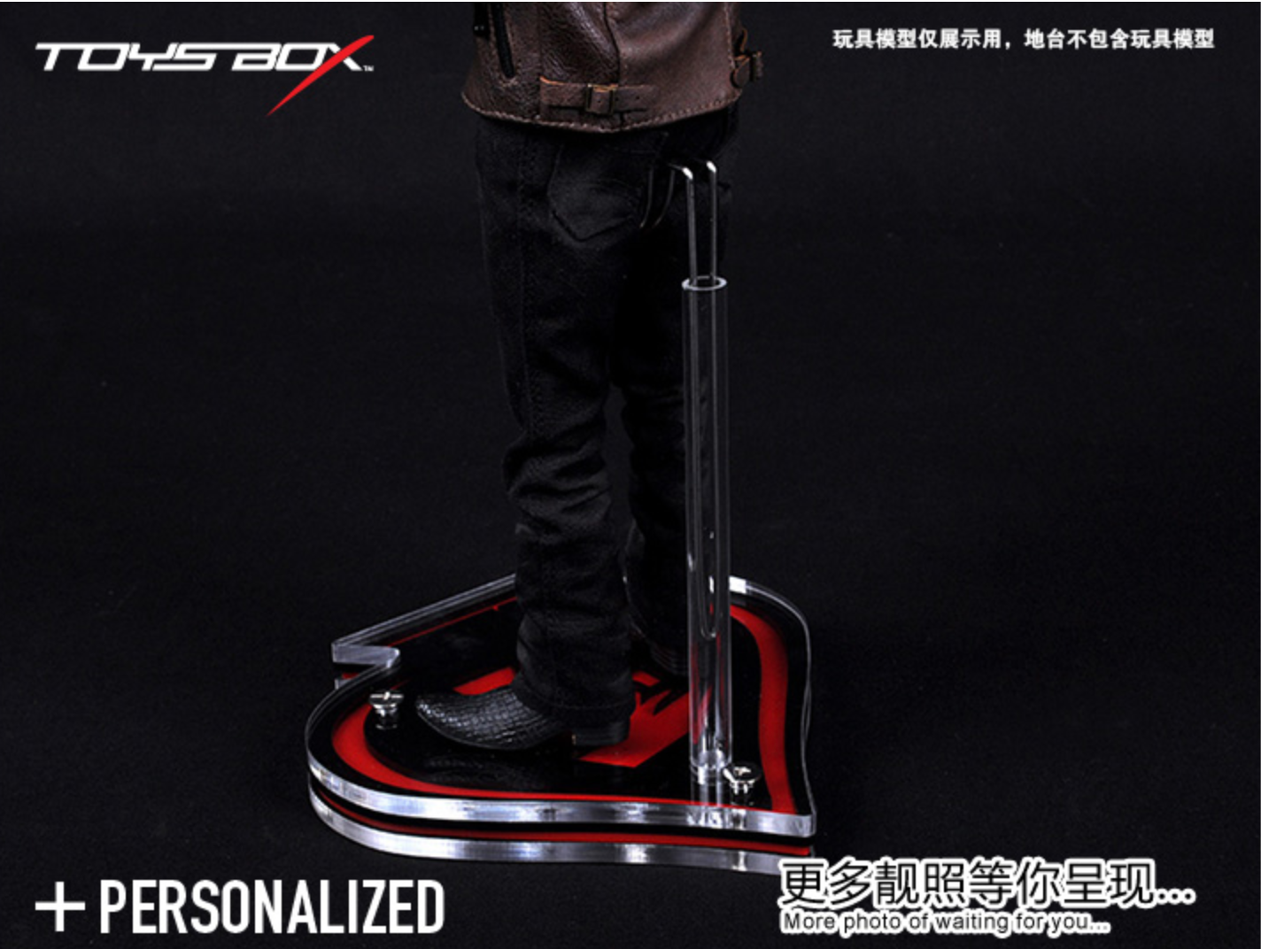 Personalized Wild Gangsters Kingdom Spade J Figure Stand