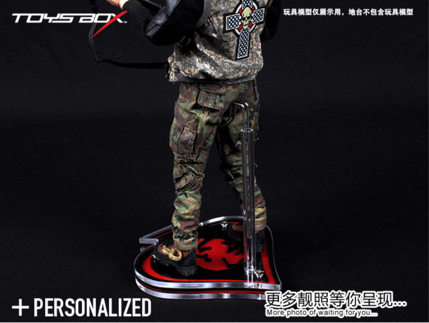 Personalized Wild Gangsters Kingdom Spade III Figure Stand