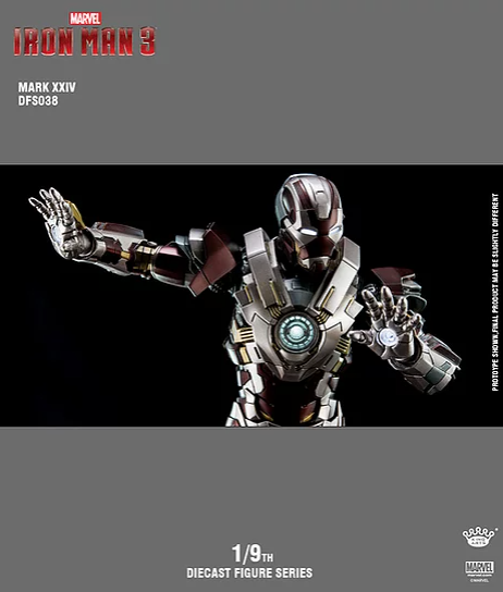 King Arts 1:9 Scale Iron Man Mark XXIV Collectible Figure