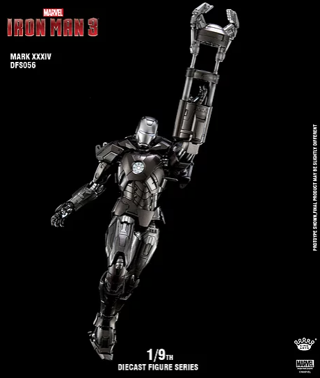 King Arts 1:9 Scale Iron Man Mark XXXIV Collectible Figure