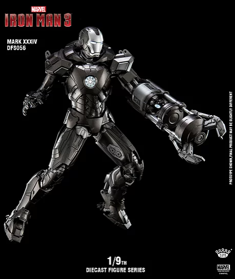 King Arts 1:9 Scale Iron Man Mark XXXIV Collectible Figure