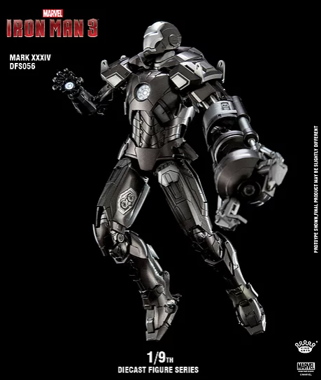 King Arts 1:9 Scale Iron Man Mark XXXIV Collectible Figure