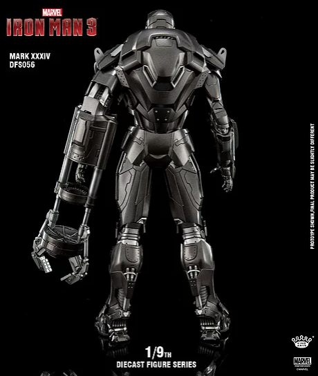 King Arts 1:9 Scale Iron Man Mark XXXIV Collectible Figure