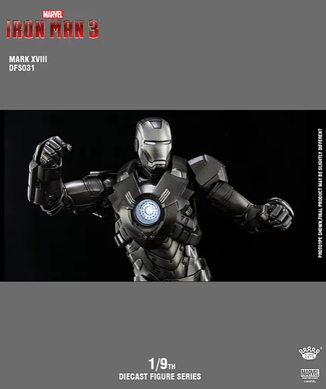 King Arts 1:9 Scale Iron Man Mark XVIII Collectible Figure