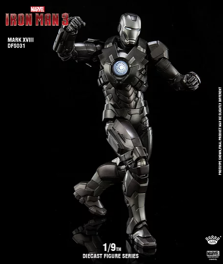 King Arts 1:9 Scale Iron Man Mark XVIII Collectible Figure