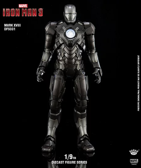 King Arts 1:9 Scale Iron Man Mark XVIII Collectible Figure