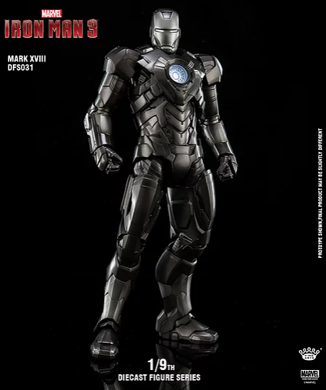 King Arts 1:9 Scale Iron Man Mark XVIII Collectible Figure