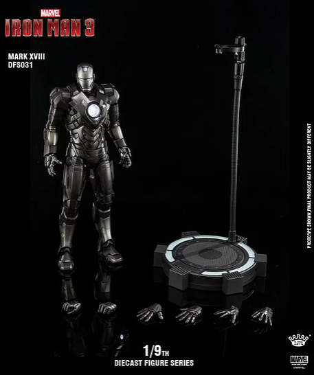 King Arts 1:9 Scale Iron Man Mark XVIII Collectible Figure