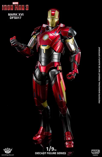 King Arts 1:9 Scale Iron Man Mark XVI Collectible Figure