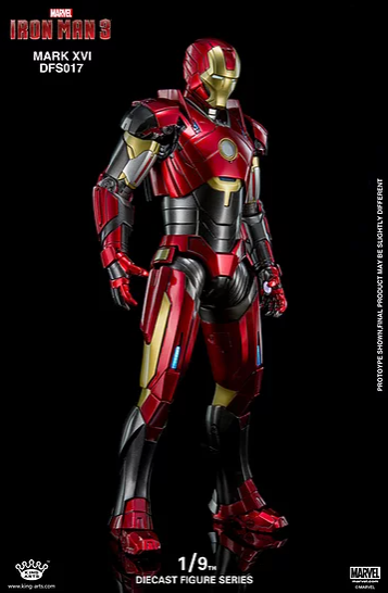 King Arts 1:9 Scale Iron Man Mark XVI Collectible Figure