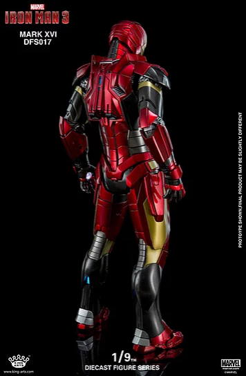 King Arts 1:9 Scale Iron Man Mark XVI Collectible Figure