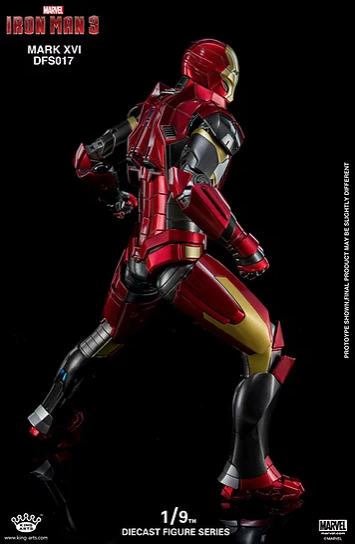 King Arts 1:9 Scale Iron Man Mark XVI Collectible Figure