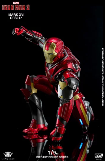 King Arts 1:9 Scale Iron Man Mark XVI Collectible Figure