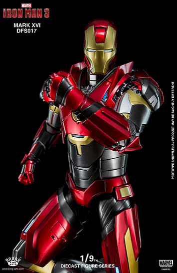 King Arts 1:9 Scale Iron Man Mark XVI Collectible Figure