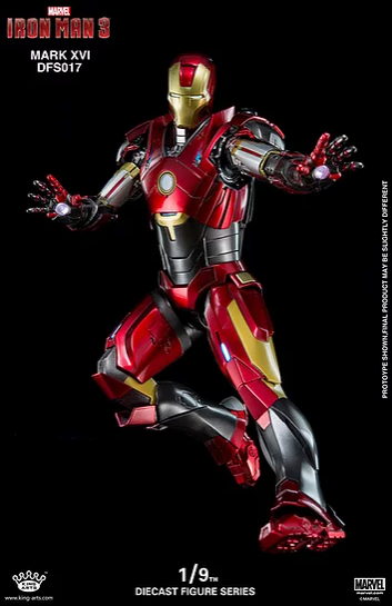 King Arts 1:9 Scale Iron Man Mark XVI Collectible Figure