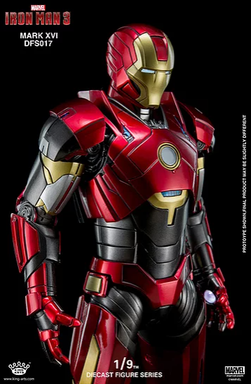 King Arts 1:9 Scale Iron Man Mark XVI Collectible Figure