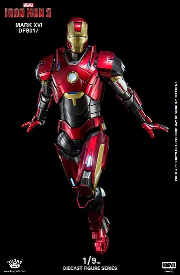 King Arts 1:9 Scale Iron Man Mark XVI Collectible Figure