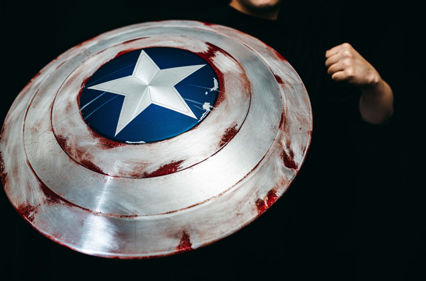 Battle Damaged Shield Life Size Replica