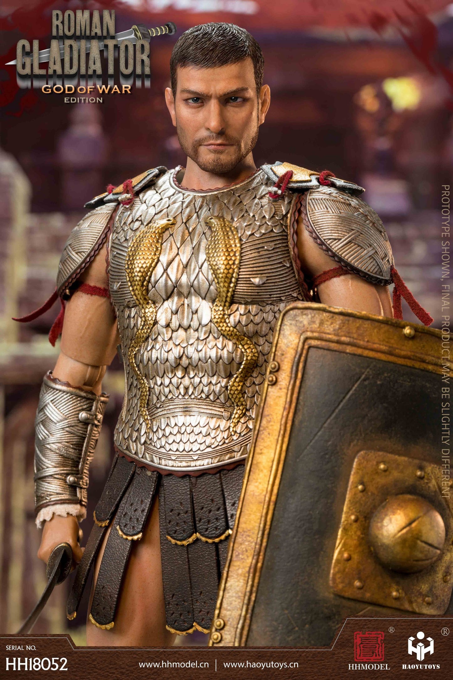 Hhmodel X Haoyutoys 1:6 Scale Imperial Legion-Roman Gladiator Ares Version