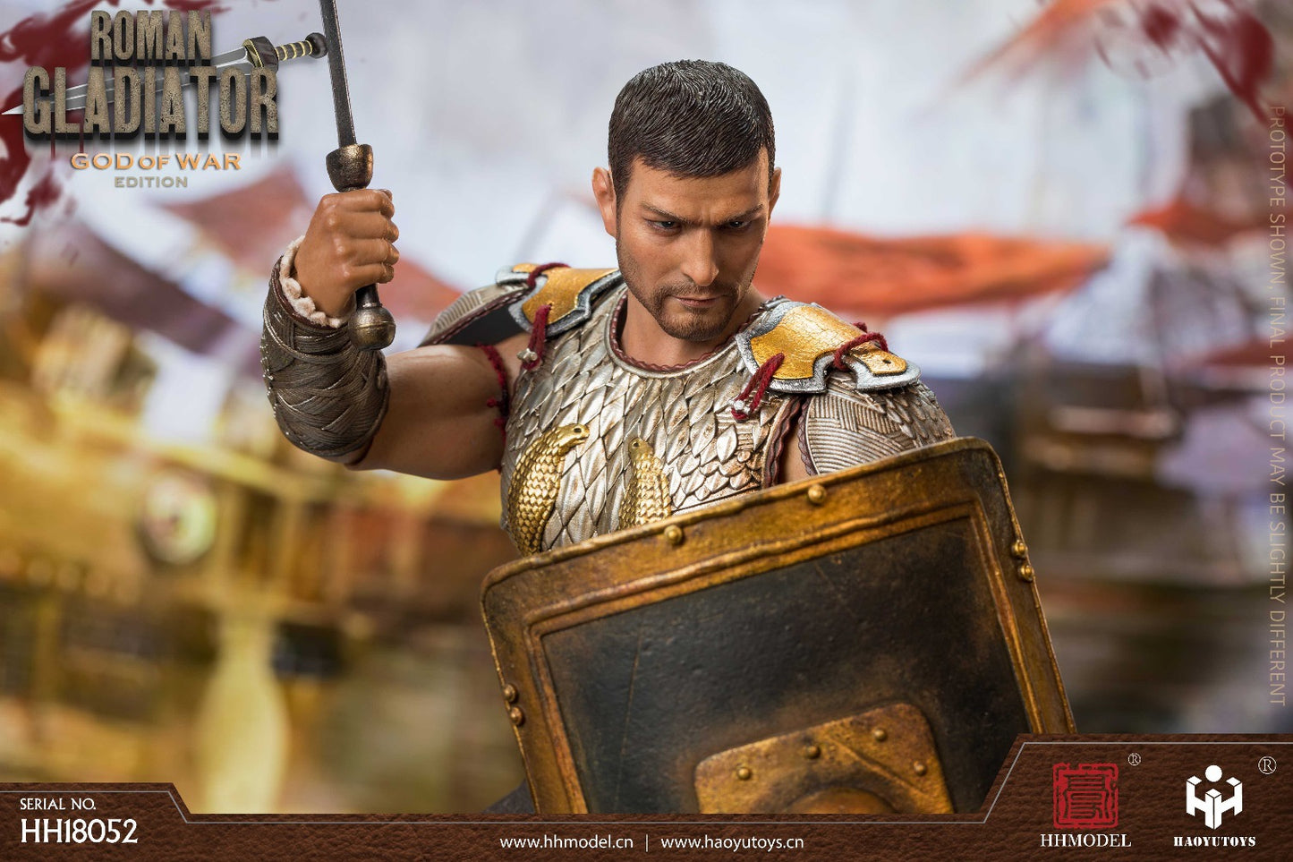 Hhmodel X Haoyutoys 1:6 Scale Imperial Legion-Roman Gladiator Ares Version