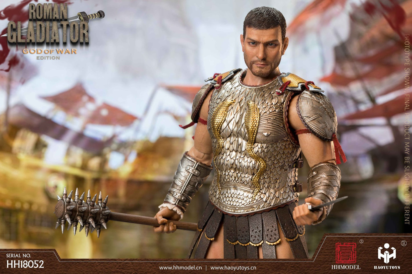 Hhmodel X Haoyutoys 1:6 Scale Imperial Legion-Roman Gladiator Ares Version