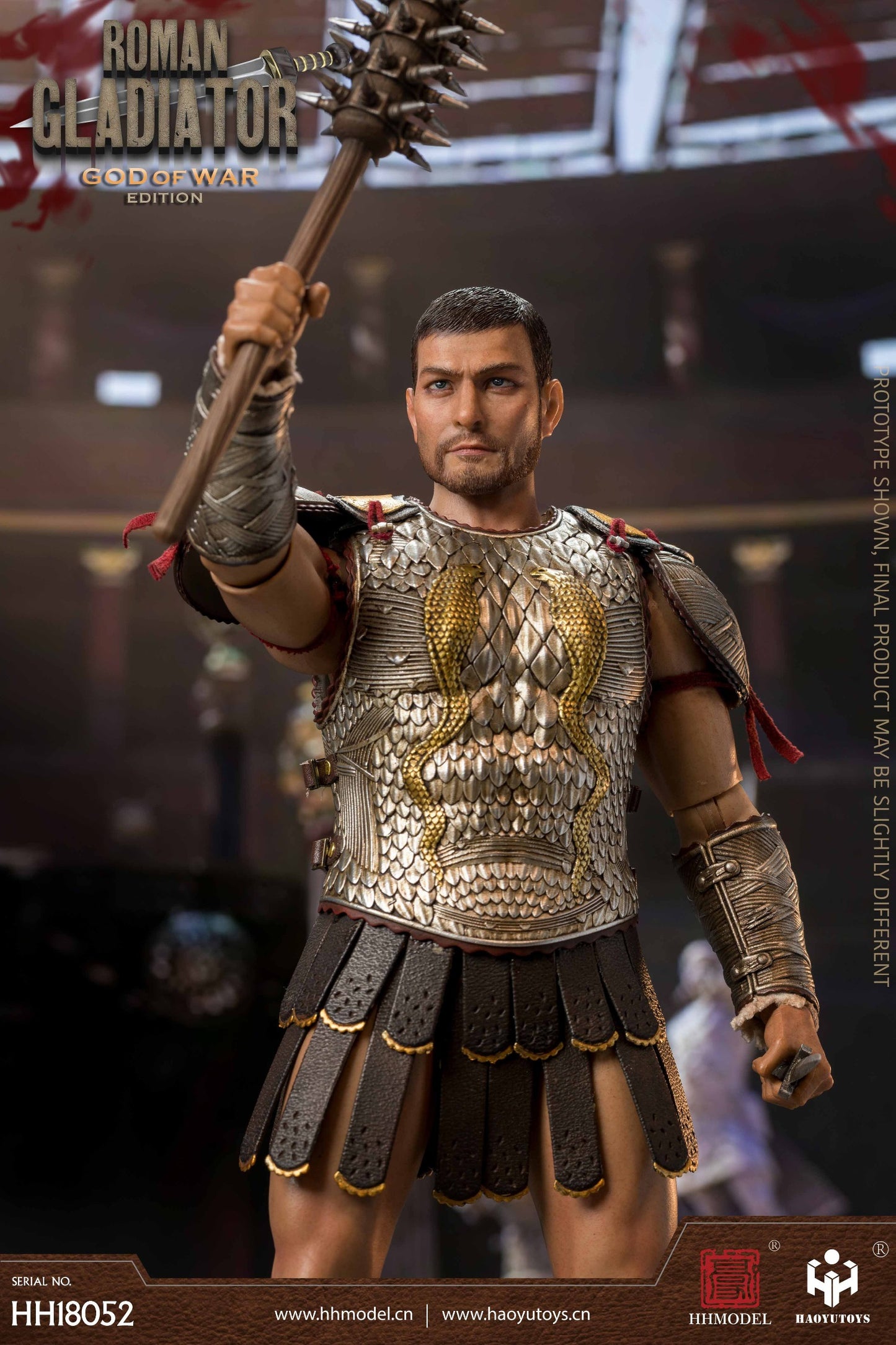 Hhmodel X Haoyutoys 1:6 Scale Imperial Legion-Roman Gladiator Ares Version